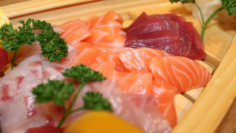 photo de sashimis